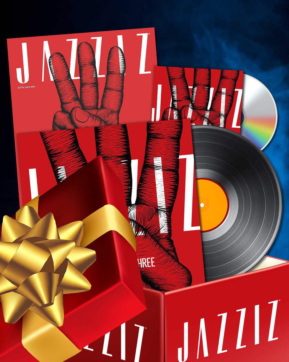 JAZZIZ Holiday Gift Box - The Power of Three (TRIOS)